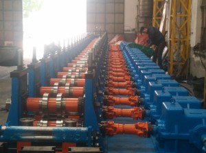 solar strut channel roll forming machine