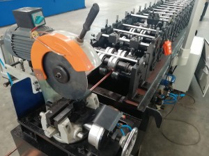 shrouded bus bar roll forming machine