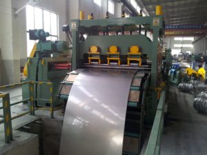 steel coil cut to length line