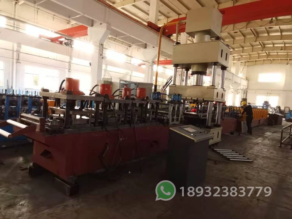 two waves highway guardrail roll forming machine