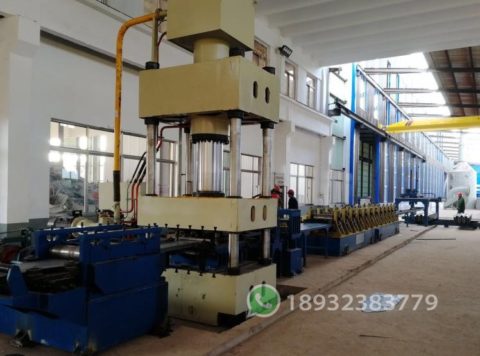 Three Waves highway guardrail machine