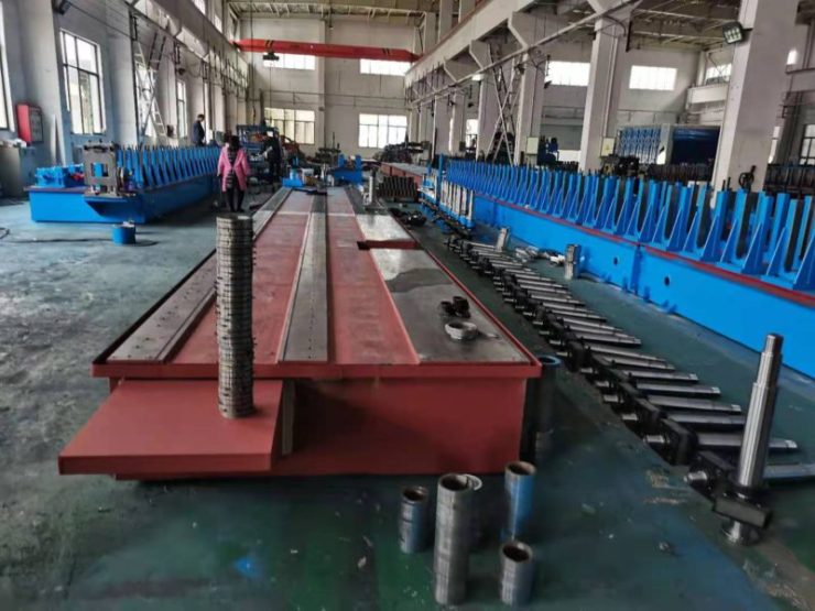 solar strut channel roll forming machine