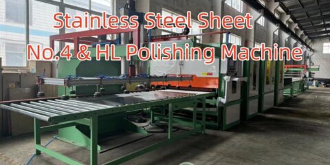 stainless steel sheet No.4&HL polishing machine