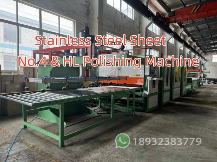 stainless steel sheet No.4&HL polishing machine